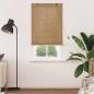 Preview: Rollo Braun 80 x 220 cm Bambus