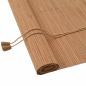 Preview: Rollo Braun 110 x 160 cm Bambus