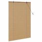 Preview: Rollo Braun 110 x 160 cm Bambus