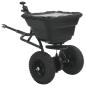 Preview: Streuer Schwarz 53 x 108 x 74 cm PVC und Stahl
