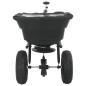 Preview: Streuer Schwarz 53 x 108 x 74 cm PVC und Stahl