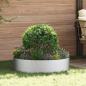 Preview: ARDEBO.de - Pflanzenring 5 Stk. Silber 80 x 80 x 20 cm Verzinkter Stahl