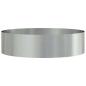 Preview: Pflanzenring 5 Stk. Silber 80 x 80 x 20 cm Verzinkter Stahl