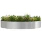 Preview: Pflanzenring 5 Stk. Silber 120 x 120 x 20 cm Edelstahl