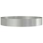 Preview: Pflanzenring 5 Stk. Silber 120 x 120 x 20 cm Edelstahl
