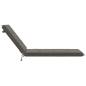 Preview: Sonnenliege Kissen GEMERT 100 % Polyester Grau 190 x 50 x 9 cm