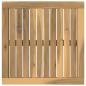 Preview: Tischplatte 48,5 x 49 x 2 cm Rechteckig Massives Akazienholz