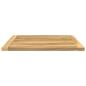 Preview: Tischplatte 48,5 x 49 x 2 cm Rechteckig Massives Akazienholz