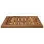 Preview: Tischplatte 40,5 x 40 x 2 cm Rechtwinklig Massives Akazienholz