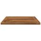 Preview: Tischplatte 40,5 x 40 x 2 cm Rechtwinklig Massives Akazienholz