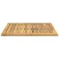 Preview: Tischplatte 60,5 x 49 x 2 cm Rechteckig Massives Akazienholz