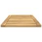 Preview: Tischplatte 68,5 x 35 x 2 cm Rechteckig Massives Akazienholz