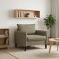 Preview: ARDEBO.de - XL-Sessel Khaki Samt