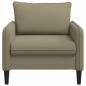 Preview: XL-Sessel Khaki Samt