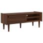 Preview: TV-Schrank BILBAO 114 x 40 x 45 cm Dunkelkaramell