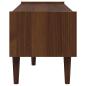 Preview: TV-Schrank BILBAO 114 x 40 x 45 cm Dunkelkaramell