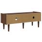 Preview: TV-Schrank BILBAO 114 x 40 x 45 cm Dunkelkaramell