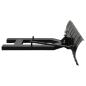 Preview: Schneeschild f?r Gabelstapler 150x38 cm Schwarz