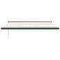Preview: Markise Einziehbar Creme 4,5x3 m Stoff und Aluminium