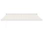 Preview: Markise Einziehbar Creme 3,5x2,5 m Stoff und Aluminium