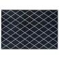 Preview: Teppich ORIZ Schwarzes Diamantmuster 160 x 230 cm