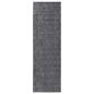 Preview: Teppich Anthrazit 50 x 250 cm 100% Polyester 3 mm Waschbar