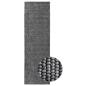 Preview: Teppich Anthrazit 50 x 250 cm 100% Polyester 3 mm Waschbar