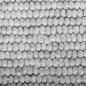 Preview: Teppich Grau 50 x 200 cm 100% Polyester 3 mm Waschbar