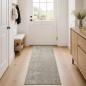 Preview: ARDEBO.de - Teppich Beige 50 x 100 cm 100% Polyester 3 mm Waschbar