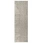 Preview: Teppich Beige 50 x 100 cm 100% Polyester 3 mm Waschbar