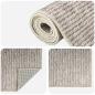 Preview: Teppich Beige 300 x 400 cm 100% Polyester 3 mm Waschbar