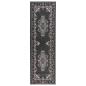 Preview: Teppichläufer FLORNES Gewebt Grau 67 x 150 cm PP 7 mm