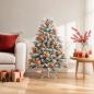 Preview: ARDEBO.de - Weihnachtskugelset 88 stk. Bronze Durchmesser 6 cm Kunststoff