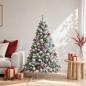 Preview: ARDEBO.de - Weihnachtskugelset 30 stk. Rot, Grün und Gold Ø 6 cm Kunststoff