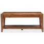 Preview: Couchtisch Massivholz 88x50x38 cm