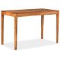 Preview: Esszimmertisch Recyceltes Massivholz 118 x 60 x 76 cm