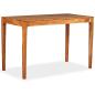Preview: Esszimmertisch Recyceltes Massivholz 118 x 60 x 76 cm