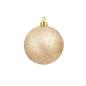 Preview: 100-tlg. Weihnachtskugel-Set 3/4/6 cm Roségold
