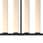 Preview: Tagesbett-Rahmen Schwarz Metall 90×200 cm