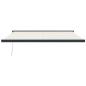 Preview: Markise Einziehbar Creme 4,5x3 m Stoff und Aluminium