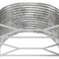 Preview: Hochbeet Verzinkter Stahl 322x100x68 cm Silbern