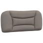Preview: Bett mit Matratze "Hvar" Taupe 80x200 cm Stoff