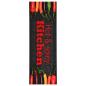 Preview: ARDEBO.de - Küchenbodenmatte Waschbar Hot&Spicy 45x150 cm