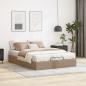 Preview: Ottoman-Bett ohne Matratze Cappucino 140x190cm Kunstleder
