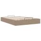 Preview: Ottoman-Bett ohne Matratze Cappucino 140x190cm Kunstleder