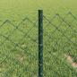Preview: Maschendrahtzaun mit Pfosten 10 x 0,4 m PVC-beschichteter Stahl