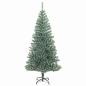 Preview: Künstlicher Weihnachtsbaum beschneit mit LED Licht 180 cm