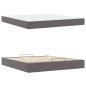 Preview: Bettgestell mit Matratze Sonstiges 2 Stk. Grau PVC