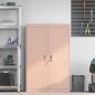 Preview: Aufbewahrungsschrank Rosa 90 x 40 x 140 cm Stahl