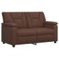 Preview: Sofa-Set 2 pcs Braun Kunstleder